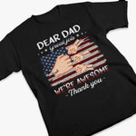 Great Job, I'm Awesome Thanks To You - Family Personalized Custom Unisex T-shirt, Hoodie, Sweatshirt - 4th Of July, Father's Day, Gift For Dad