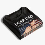 Great Job, I'm Awesome Thanks To You - Family Personalized Custom Unisex T-shirt, Hoodie, Sweatshirt - 4th Of July, Father's Day, Gift For Dad