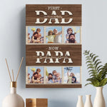 Custom Photo I Know You Love Me Unconditionally - Family Personalized Custom Vertical Canvas - Father's Day, Gift For Dad