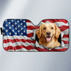 Custom Photo Let Adventures Fill Your Soul - Dog & Cat Personalized Custom Auto Windshield Sunshade, Car Window Protector - Gift For Pet Owners, Pet Lovers