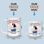 Custom Name Mother Daughter Gifts for Moms - Personalized Mugs