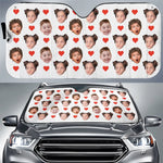Custom Photo Family Adventures Create The Best Memories - Family Personalized Custom Auto Windshield Sunshade, Car Window Protector - Gift For Family