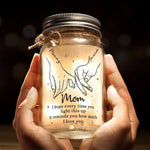 Mom, The Heart Of The Family - Family Personalized Custom Mason Jar Light - Gift For Mom, Daughter