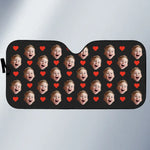 Custom Photo Family Adventures Create The Best Memories - Family Personalized Custom Auto Windshield Sunshade, Car Window Protector - Gift For Family