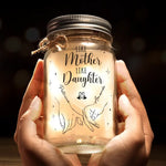 A Mother's Love Is The Greatest Teacher - Family Personalized Custom Mason Jar Light - Gift For Mom