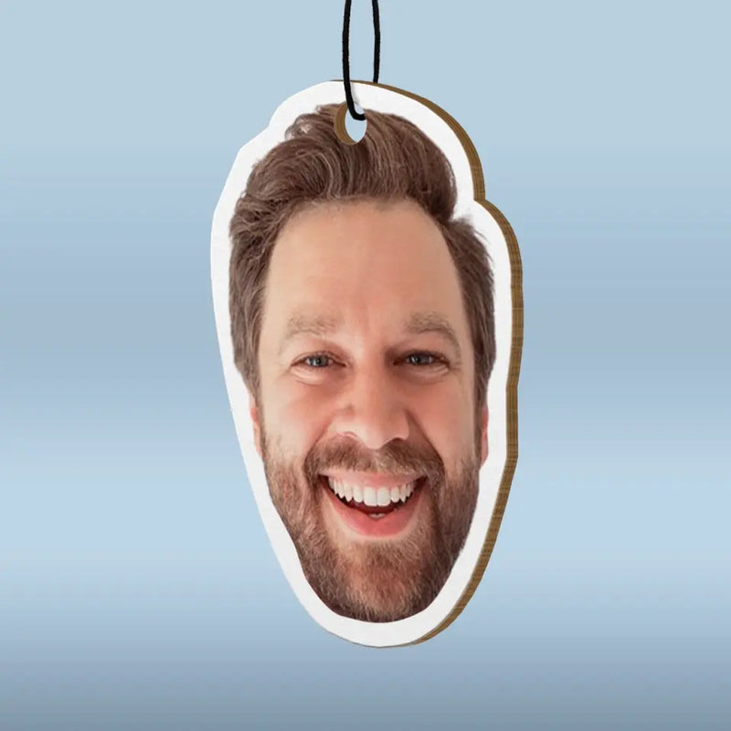 Custom Photo Drive Safe, I Love You - Family Personalized Custom Car Air Freshener - Gift For Family Members
