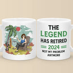 Custom Name Retirement Gifts for Women - Personalized Mugs