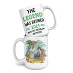 Custom Name Retirement Gifts for Women - Personalized Mugs