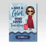 The Journey Is The Destination - Travel Personalized Custom Passport Cover, Passport Holder - Holiday Vacation Gift, Gift For Travel Lovers