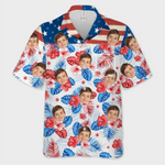 Custom Photo It's Summer Time For Our Family - Family Personalized Custom Unisex Tropical Hawaiian Aloha Shirt - Summer Vacation Gift, Gift For Family
