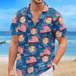Custom Photo Family Time, Vacation Time - Family Personalized Custom Unisex Tropical Hawaiian Aloha Shirt - Summer Vacation Gift, Gift For Family