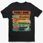 Happiness Is Only Real When Shared - Bestie Personalized Custom Unisex T-shirt, Hoodie, Sweatshirt - Summer Vacation Gift For Family