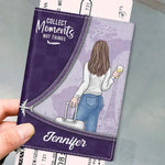 It's Summertime, Let's Collect Moments - Travel Personalized Custom Passport Cover, Passport Holder - Holiday Vacation Gift, Gift For Travel Lovers