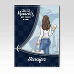 It's Summertime, Let's Collect Moments - Travel Personalized Custom Passport Cover, Passport Holder - Holiday Vacation Gift, Gift For Travel Lovers