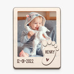 Custom Baby Photo Birth Announcement Gifts - Personalized Magnetic Photo