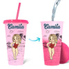 It's Time For Vacation - Bestie Personalized Custom Changing Color Cup - Summer Vacation Gift, Birthday Pool Party Gift For Best Friends, BFF, Sisters
