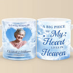 Custom Photo Your Spirit Lives On - Memorial Personalized Custom Mug - Sympathy Gift For Family