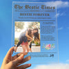 Custom Photo The Bestie Times - Bestie Personalized Custom Rectangle Shaped Acrylic Plaque - Gift For Best Friends, BFF, Sisters