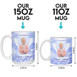 Custom Photo Not A Day Goes By That You Are Not Missed - Memorial Personalized Custom Mug - Sympathy Gift For Family