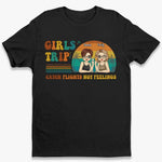 Custom Name Girls Trip Travel Gifts for Friends - Personalized Apparel