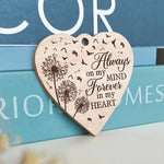 We Miss You And Love You Always - Memorial Personalized Custom Rotating Wooden Picture Frame - Sympathy Gift For Family