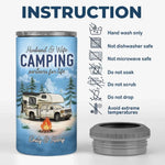 Every Moment Is A Fresh Beginning - Camping Personalized Custom 4 In 1 Can Cooler Tumbler - Gift For Couple, Husband Wife, Camping Lovers