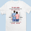 You Never Stop Growing And Changing - Family Personalized Custom Unisex T-shirt, Hoodie, Sweatshirt - Gift For Mom, Grandma, Son