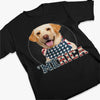 Custom Photo When I Needed A Hand, I Found Your Paw - Dog & Cat Personalized Custom Unisex T-shirt, Hoodie, Sweatshirt - 4th Of July, Gift For Pet Owners, Pet Lovers