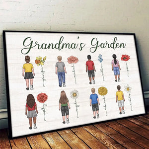 I'll Be There For You - Family Personalized Custom Horizontal Poster - Gift For Grandma