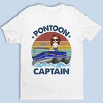 Life's Better On A Pontoon - Family Personalized Custom Unisex T-shirt, Hoodie, Sweatshirt - Gift For Women, Pontoon Lovers
