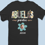Custom Photo When A Child Is Born, So Are Grandmothers - Family Personalized Custom Unisex T-shirt, Hoodie, Sweatshirt - Gift For Grandma, Grandparent