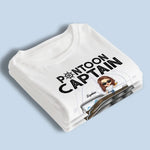 Living The Pontoon Dream - Family Personalized Custom Unisex T-shirt, Hoodie, Sweatshirt - Gift For Cruise Lovers, Boat Captains