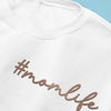 Thank You Mom, For All Of Your Unconditional Love - Family Personalized Custom Embroidered Sweatshirt - Gift For Mom, Grandma