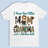 I Have Two Title And I Rock Them Both - Family Personalized Custom Unisex T-shirt, Hoodie, Sweatshirt - Gift For Mom, Grandma