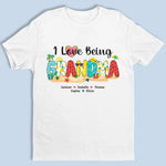 This Grandma Is The Sweetest Thing On Earth - Family Personalized Custom Unisex T-shirt, Hoodie, Sweatshirt - Gift For Grandma