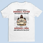 Baseball Mom - Family Personalized Custom Unisex T-shirt, Hoodie, Sweatshirt - Gift For Mom, Kids, Baseball Moms