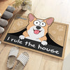 I Rule The House - Dog Personalized Custom Shaped Home Decor Decorative Mat - House Warming Gift For Pet Owners, Pet Lovers