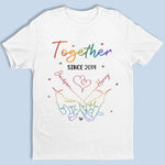Love Is Love Forever - Couple Personalized Custom Unisex T-shirt, Hoodie, Sweatshirt - Gift For Couple, Husband, Wife