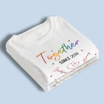Love Is Love Forever - Couple Personalized Custom Unisex T-shirt, Hoodie, Sweatshirt - Gift For Couple, Husband, Wife