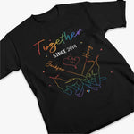 Love Matters, Love Is Love - Couple Personalized Custom Unisex T-shirt, Hoodie, Sweatshirt - Gift For Couple, Husband, Wife