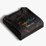 Love Matters, Love Is Love - Couple Personalized Custom Unisex T-shirt, Hoodie, Sweatshirt - Gift For Couple, Husband, Wife