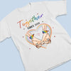 Love Wins, Love Matters - Couple Personalized Custom Unisex T-shirt, Hoodie, Sweatshirt - Gift For Husband Wife, Anniversary, LGBTQ+