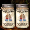 I Love The Memories That We Share Together - Bestie Personalized Custom Mason Jar Light - Gift For Best Friends, BFF, Sisters