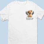 Custom Photo Once By My Side, Forever In My Heart - Memorial Personalized Custom Unisex T-shirt, Hoodie, Sweatshirt - Sympathy Gift For Dog Lovers, Pet Owners
