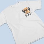 Custom Photo Once By My Side, Forever In My Heart - Memorial Personalized Custom Unisex T-shirt, Hoodie, Sweatshirt - Sympathy Gift For Dog Lovers, Pet Owners