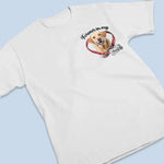 Custom Photo A Companion Is Gone - Memorial Personalized Custom Unisex T-shirt, Hoodie, Sweatshirt - Sympathy Gift For Dog Lovers, Pet Owners