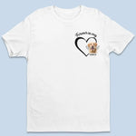 Custom Photo Forever And Always In My Heart - Memorial Personalized Custom Unisex T-shirt, Hoodie, Sweatshirt - Sympathy Gift For Dog Lovers, Pet Lovers
