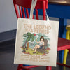 The Legend Has Retired - Personalized Custom Tote Bag - Appreciation, Retirement Gift For Coworkers, Work Friends, Colleagues