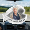Custom Photo Your Memory Is Our Keepsake - Memorial Personalized Custom Car Ornament - Acrylic Custom Shaped - Sympathy Gift For Family Members