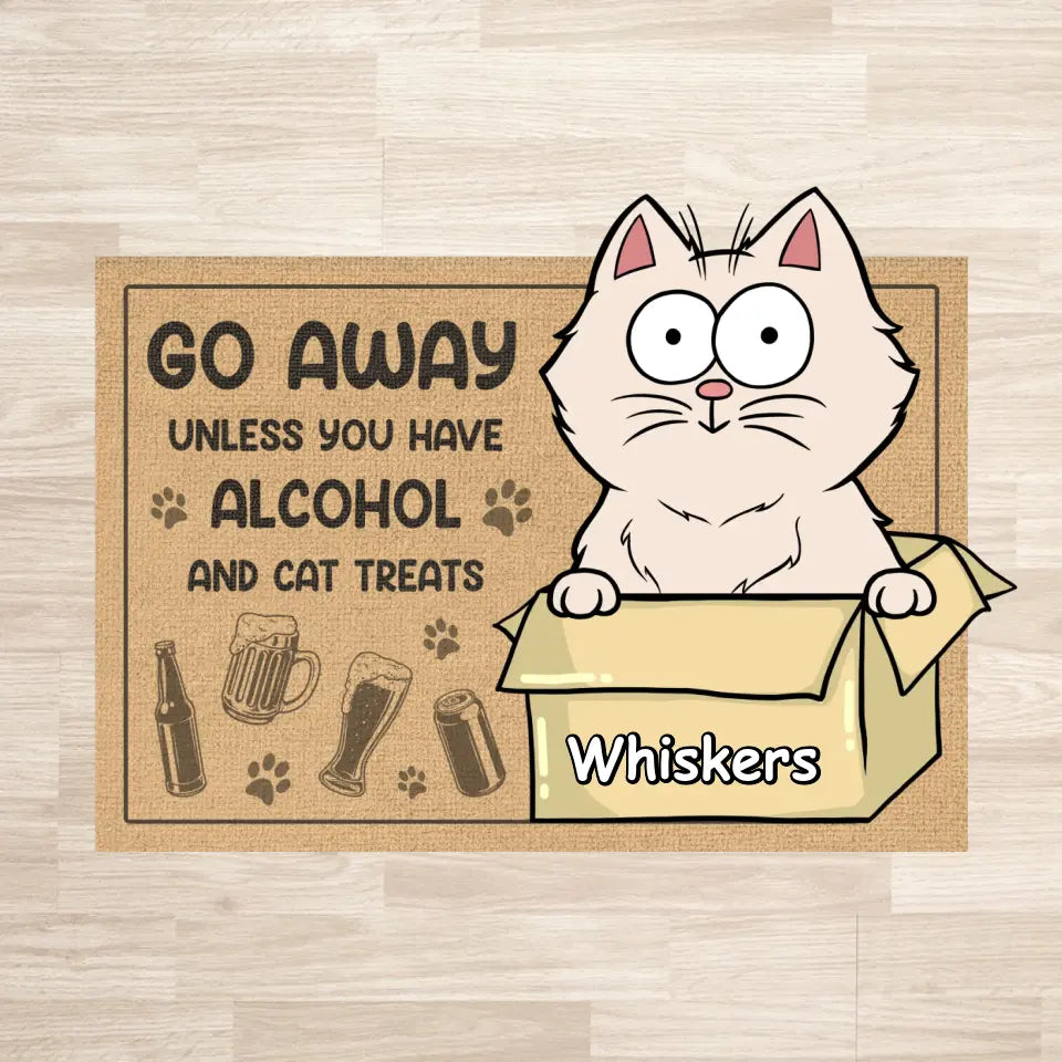 The Cat Is Nature’s Beauty - Cat Personalized Custom Shaped Home Decor Decorative Mat - House Warming Gift For Pet Owners, Pet Lovers